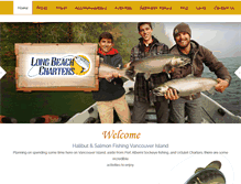 Tablet Screenshot of longbeachcharters.com